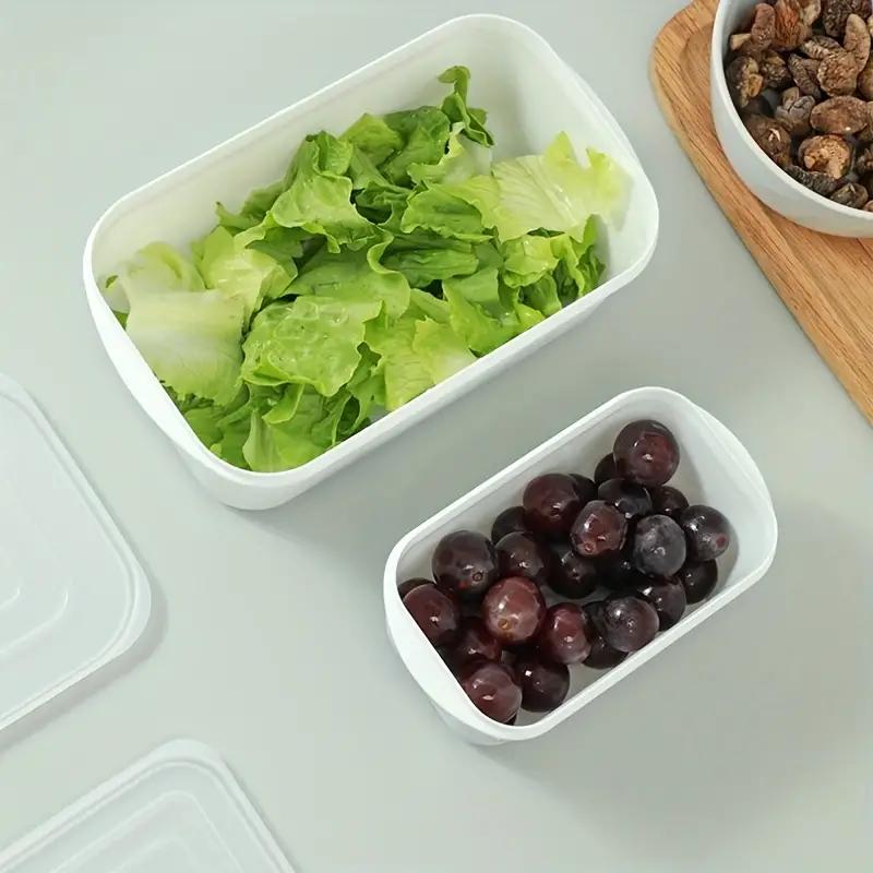 1pcs Food Storage Container With Soft Lid,Microwave Oven Transparent Lunch Box,Sealed Thickened Fresh-keep Box,Kitchen Supplies
1pcs Food Storage Container With Soft Lid,Microwave Oven Transparent Lunch Box,Sealed Thickened Fresh-keep Box,Kitchen Supplies