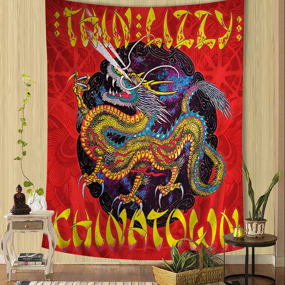 Rock Band TThin LizzyS Tapestry Art Printing Cheap Hippie Wall Hanging Bohemian Wall Tapestries Mandala Art Home Decor 74x94cm(29x37in)
Rock Band TThin LizzyS Tapestry Art Printing Cheap Hippie Wall Hanging Bohemian Wall Tapestries Mandala Art Home Decor 74x94cm(29x37in)
