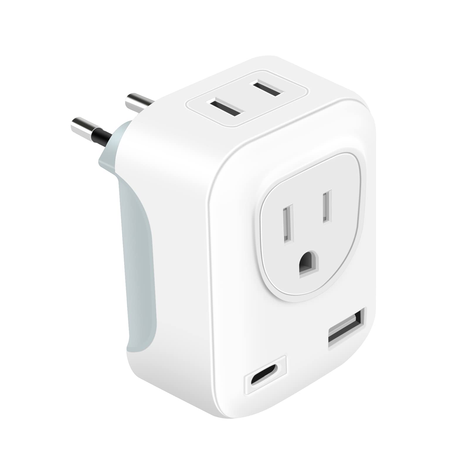 Переходник Deepklean Conversion Plug Overseas C Type Travel Converter Адаптер для преобразования мощности Выход 2 розетки переменного тока 1 порт USB 1 порт Совместимость с Европой и
Переходник Deepklean Conversion Plug Overseas C Type Travel Converter Адаптер для преобразования мощности Выход 2 розетки переменного тока 1 порт USB 1 порт Совместимость с Европой и