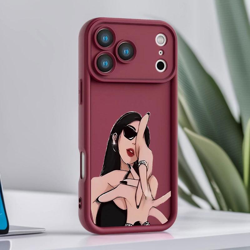 Sunglasses Girl Fashion Phone Case for iPhone 13-17, Drop-Proof Full Coverage iPhone 15 Pro Max
Sunglasses Girl Fashion Phone Case for iPhone 13-17, Drop-Proof Full Coverage iPhone 15 Pro Max
