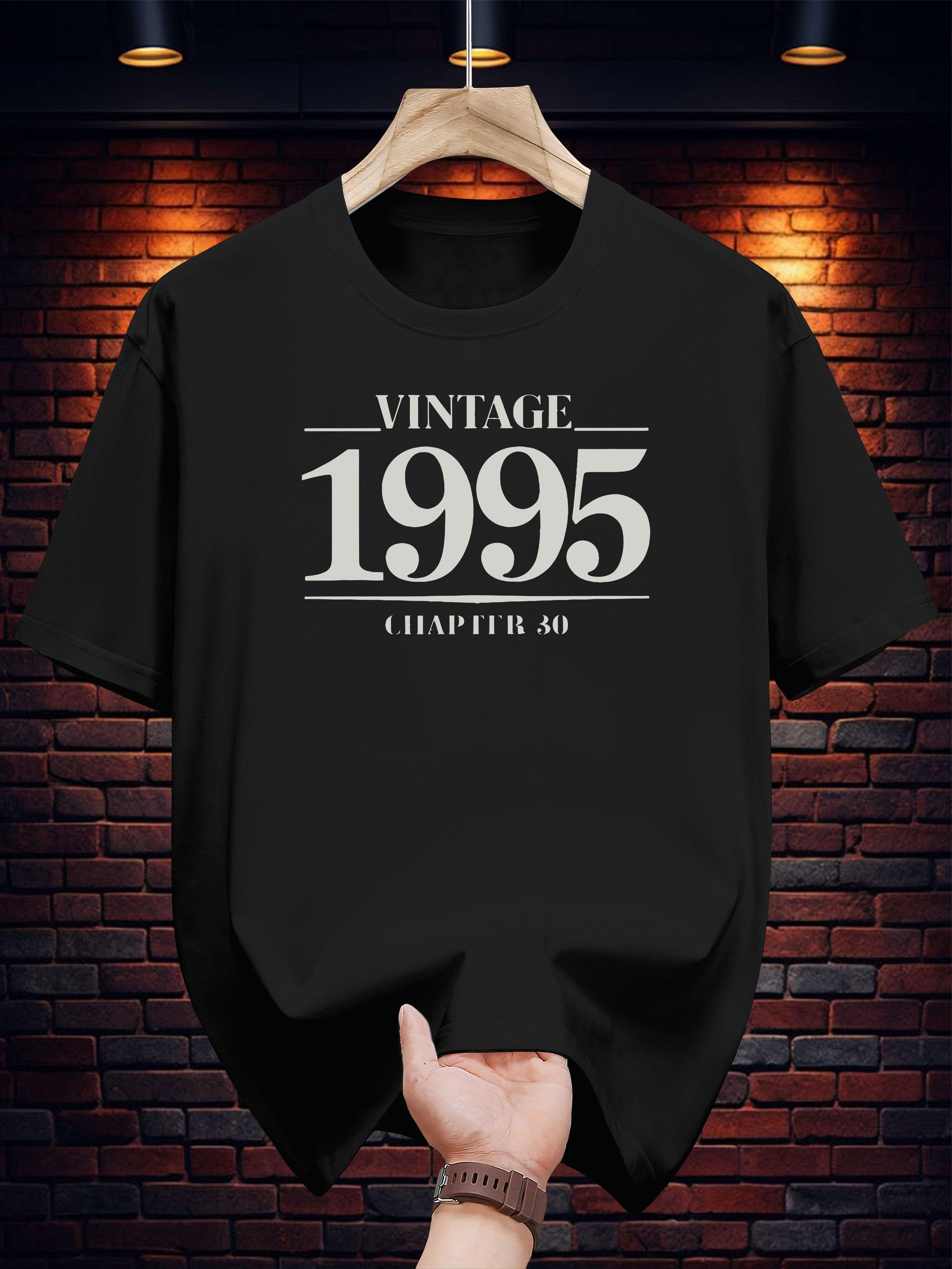 Vintage 1995 Chapter 30 Graphic T-shirt - 100% Cotton Casual Summer Tee with Retro Print XXXL
Vintage 1995 Chapter 30 Graphic T-shirt - 100% Cotton Casual Summer Tee with Retro Print XXXL