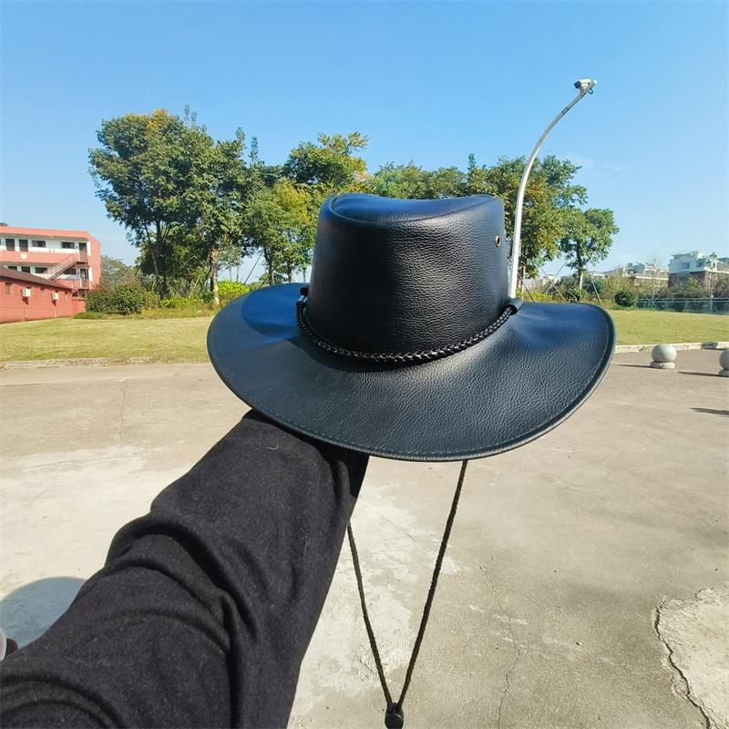 Western Cowboy Hats Ethnic Leather Belt PU Leather cowboy Hat For Men Women Hats Windproof vintage caps sombrero vaquero hombre 56-58
Western Cowboy Hats Ethnic Leather Belt PU Leather cowboy Hat For Men Women Hats Windproof vintage caps sombrero vaquero hombre 56-58