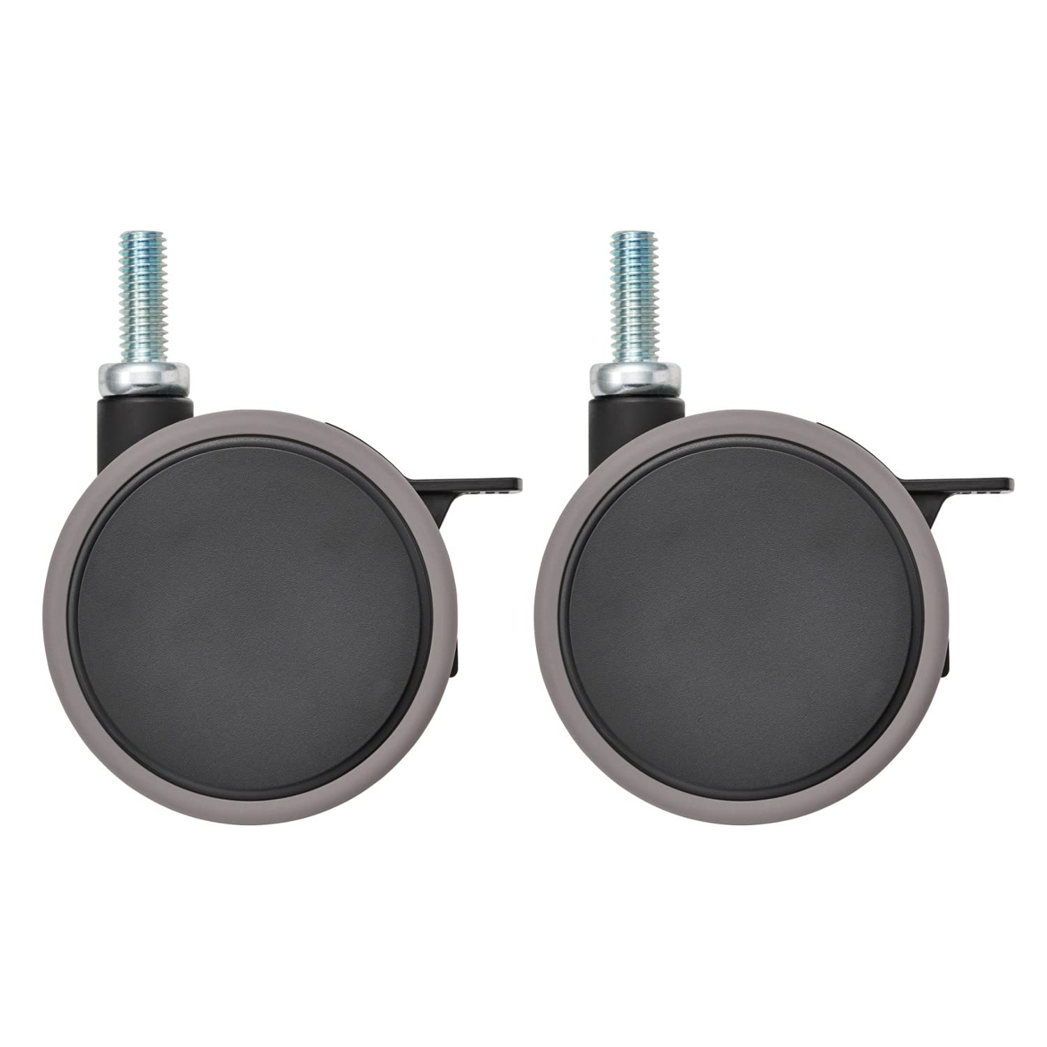 ERECTA Basic Series Double-Wheel Casters with Stoppers, 75mm, Black (Pack of 2) BDRS75EBKG, Replacement for Home ERECTA
ERECTA Basic Series Double-Wheel Casters with Stoppers, 75mm, Black (Pack of 2) BDRS75EBKG, Replacement for Home ERECTA