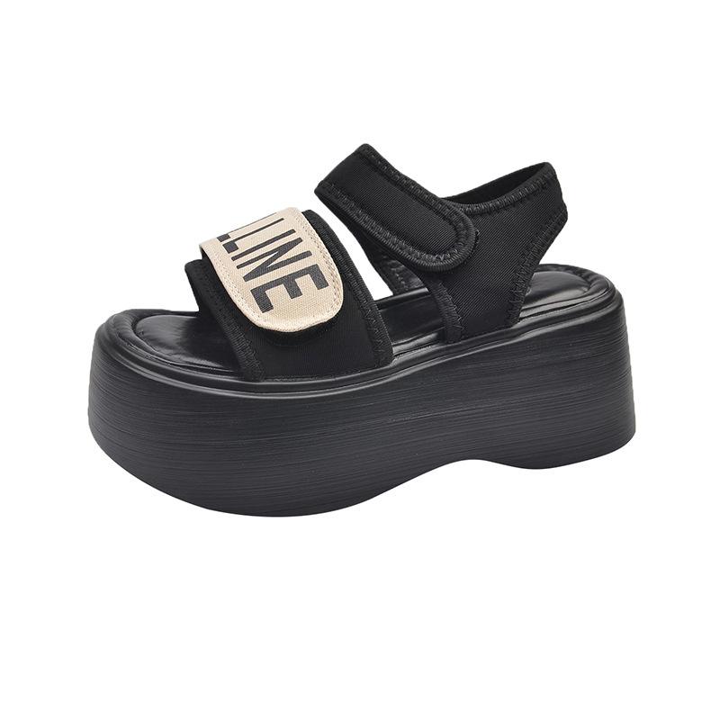 2025 summer new muffin bottom open-toed Velcro casual women s sandals mid-heel versatile comfortable women s shoes 40 чёрный
2025 summer new muffin bottom open-toed Velcro casual women s sandals mid-heel versatile comfortable women s shoes 40 чёрный