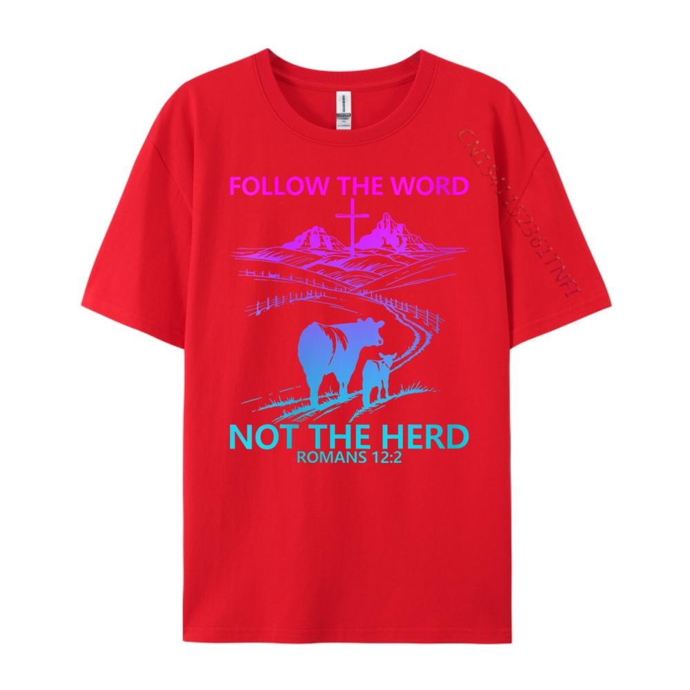 Follow The Word Not The Herd Romans 12 2 Christian Graphic T Shirts Fall T Shirt Man Crazy Funny Shirts S
Follow The Word Not The Herd Romans 12 2 Christian Graphic T Shirts Fall T Shirt Man Crazy Funny Shirts S
