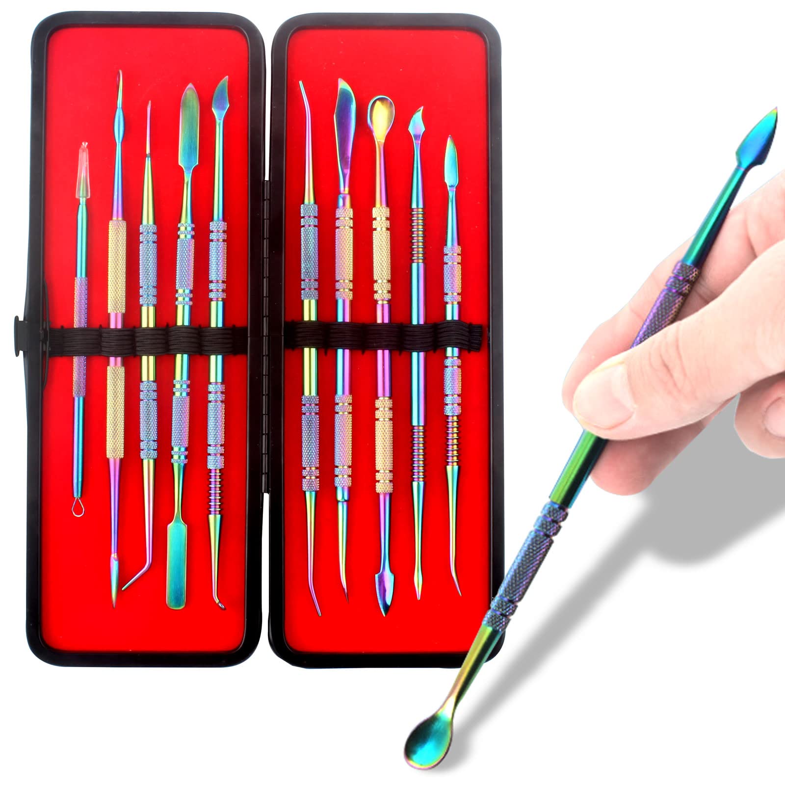 Набор шпателей VIAEON для лепки из глины, бумаги, скульптурной глины, гарантия, скульптурирование, глина, набор из 10 штук, железо, инструменты для придания формы, инструмент для начинающих, инструменты,
Набор шпателей VIAEON для лепки из глины, бумаги, скульптурной глины, гарантия, скульптурирование, глина, набор из 10 штук, железо, инструменты для придания формы, инструмент для начинающих, инструменты,