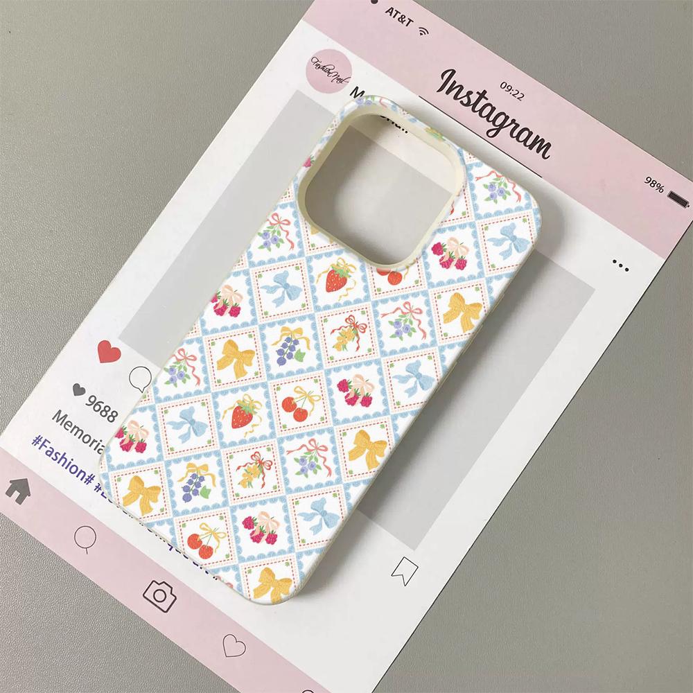 Diamond shaped bow strawberry Lychee Grain Phone Case For iPhone 17 17 Air 16 15 14 13 12 11 Pro Max 16 Plus Soft Cover Funda iPhone 15 Plus
Diamond shaped bow strawberry Lychee Grain Phone Case For iPhone 17 17 Air 16 15 14 13 12 11 Pro Max 16 Plus Soft Cover Funda iPhone 15 Plus