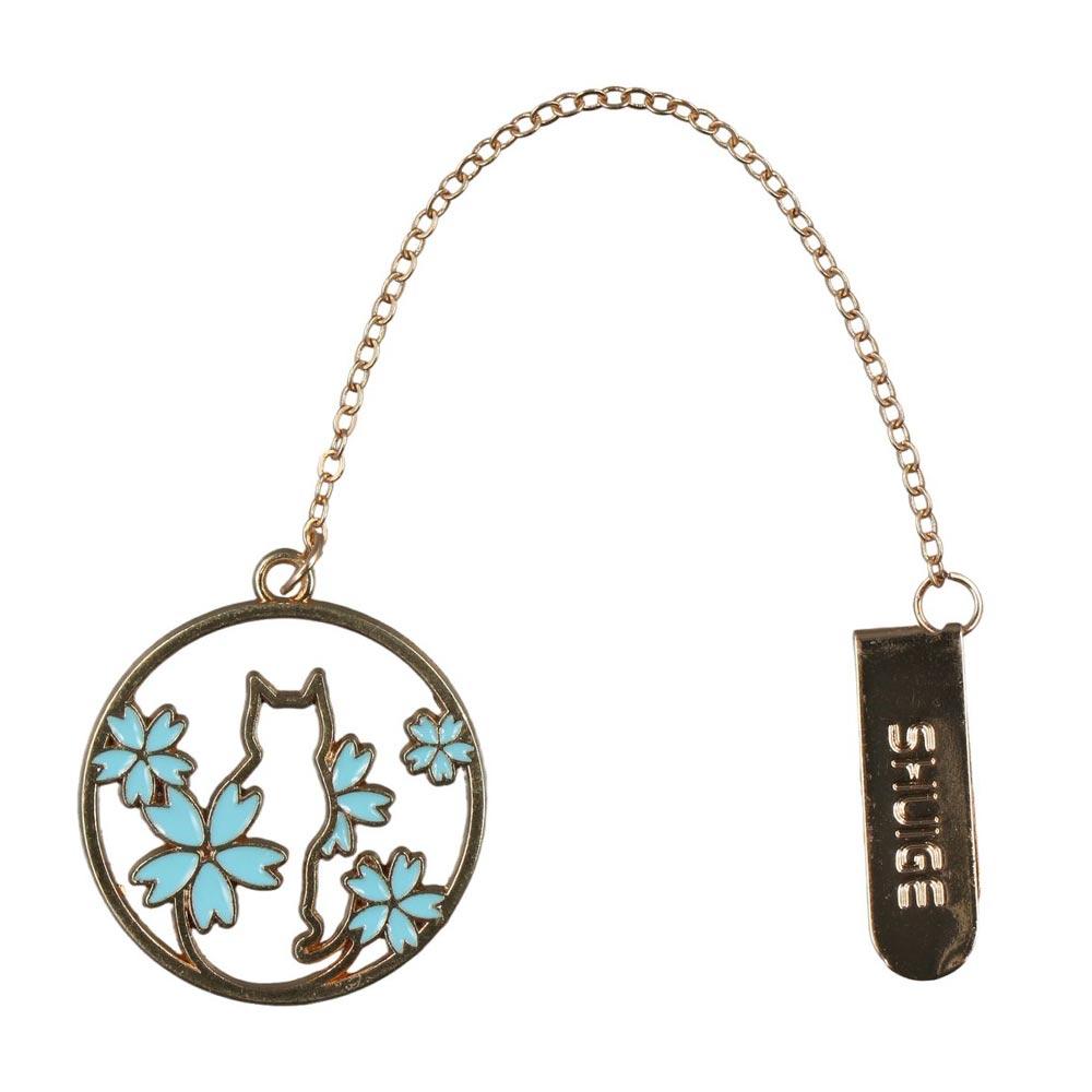 Cherry Blossom Book Clip Pet Design Pendant Bookmarks Office Supply Bookmark Stationery Gifts Blue cat
Cherry Blossom Book Clip Pet Design Pendant Bookmarks Office Supply Bookmark Stationery Gifts Blue cat