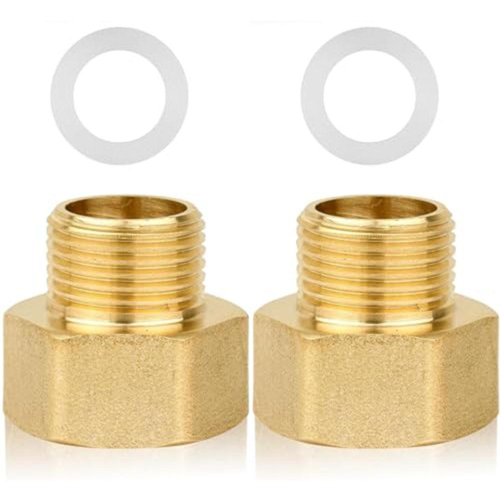 Brass Reducing Connector 1/2 F x 3/8 M For BSP Thread with Sealing Ring for Gas Water and General Purpose Plumbing
Brass Reducing Connector 1/2 F x 3/8 M For BSP Thread with Sealing Ring for Gas Water and General Purpose Plumbing