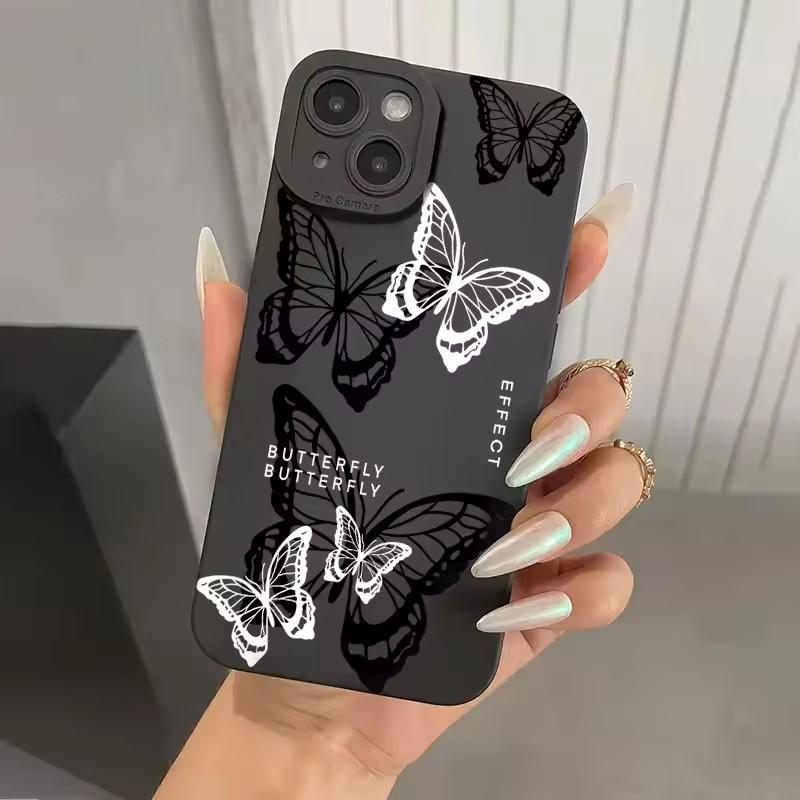 Animal Butterfly Soft Phone Case For iphone 16 15 14 13 12 11 Pro Max 16 15 14 7 8 Plus X XS XR SE2 Shockproof Back Cover Cases iPhone 12 Pro
Animal Butterfly Soft Phone Case For iphone 16 15 14 13 12 11 Pro Max 16 15 14 7 8 Plus X XS XR SE2 Shockproof Back Cover Cases iPhone 12 Pro