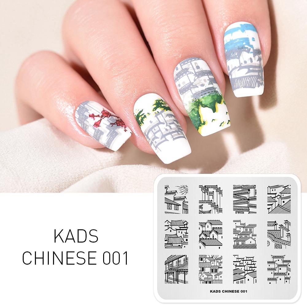 KADS китайский 001 китайский строительный шаблон, инструменты для украшения ногтей, штамп для дизайна ногтей, штамповочная пластина, штамп
KADS китайский 001 китайский строительный шаблон, инструменты для украшения ногтей, штамп для дизайна ногтей, штамповочная пластина, штамп