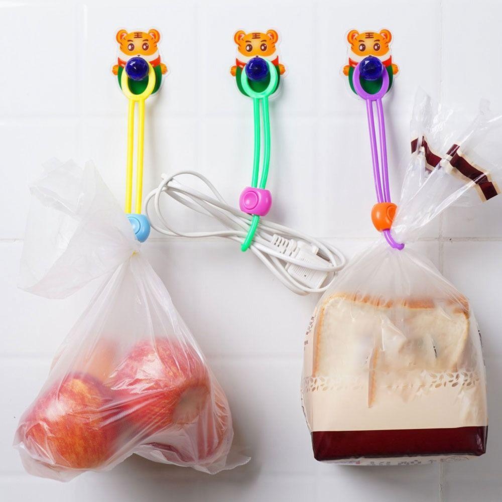 Hangable Portable Sealer Clip Silicone Fresh-keeping Bag Clips Bag Mouth Sealing Ties Kitchen
Hangable Portable Sealer Clip Silicone Fresh-keeping Bag Clips Bag Mouth Sealing Ties Kitchen