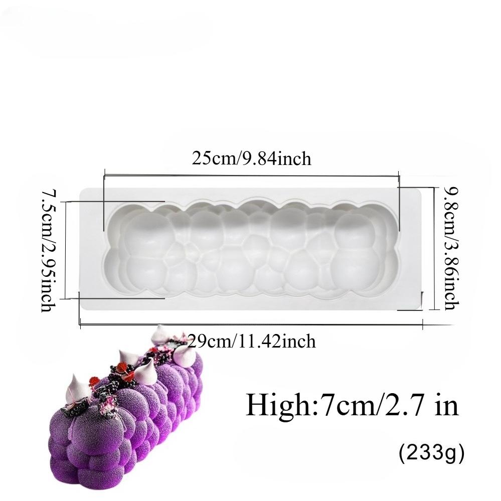 3D Love Strip Silicone Mold DIY Mousse Dessert Chocolate Jelly Brownie Pastry Christmas Log Bakeware Mold Supplies Bûche de Noë
3D Love Strip Silicone Mold DIY Mousse Dessert Chocolate Jelly Brownie Pastry Christmas Log Bakeware Mold Supplies Bûche de Noë