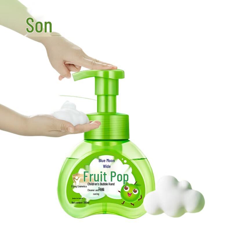Blue Moon Kids Green Apple Foaming Hand Wash
Blue Moon Kids Green Apple Foaming Hand Wash