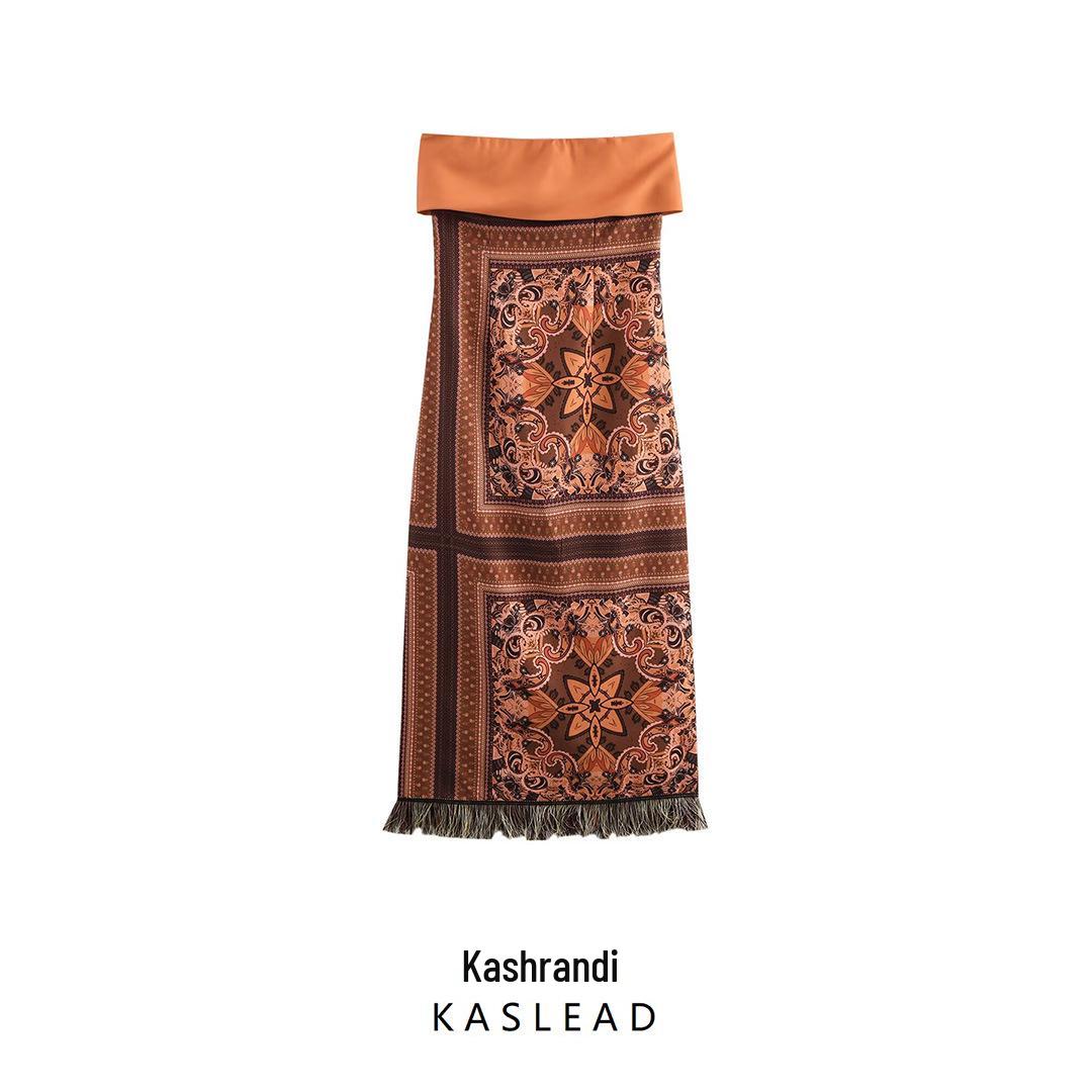 2025 Spring Strapless Tassel Dress - European & American Slim Ethnic Style for Women L
2025 Spring Strapless Tassel Dress - European & American Slim Ethnic Style for Women L