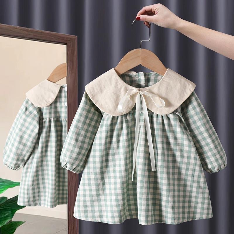 Spring Fall Toddler Kids Girls Clothes Baby Bow Long Sleeved Dresses Costume Children Girl Clothing Outer Wear Casual Dress 130cm
Spring Fall Toddler Kids Girls Clothes Baby Bow Long Sleeved Dresses Costume Children Girl Clothing Outer Wear Casual Dress 130cm