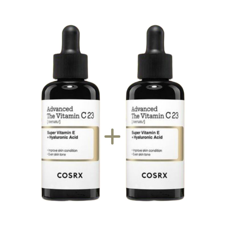 COSRX Advanced The Vitamin C 23 Serum 20g (2 Pieces) 20g 2ea
COSRX Advanced The Vitamin C 23 Serum 20g (2 Pieces) 20g 2ea