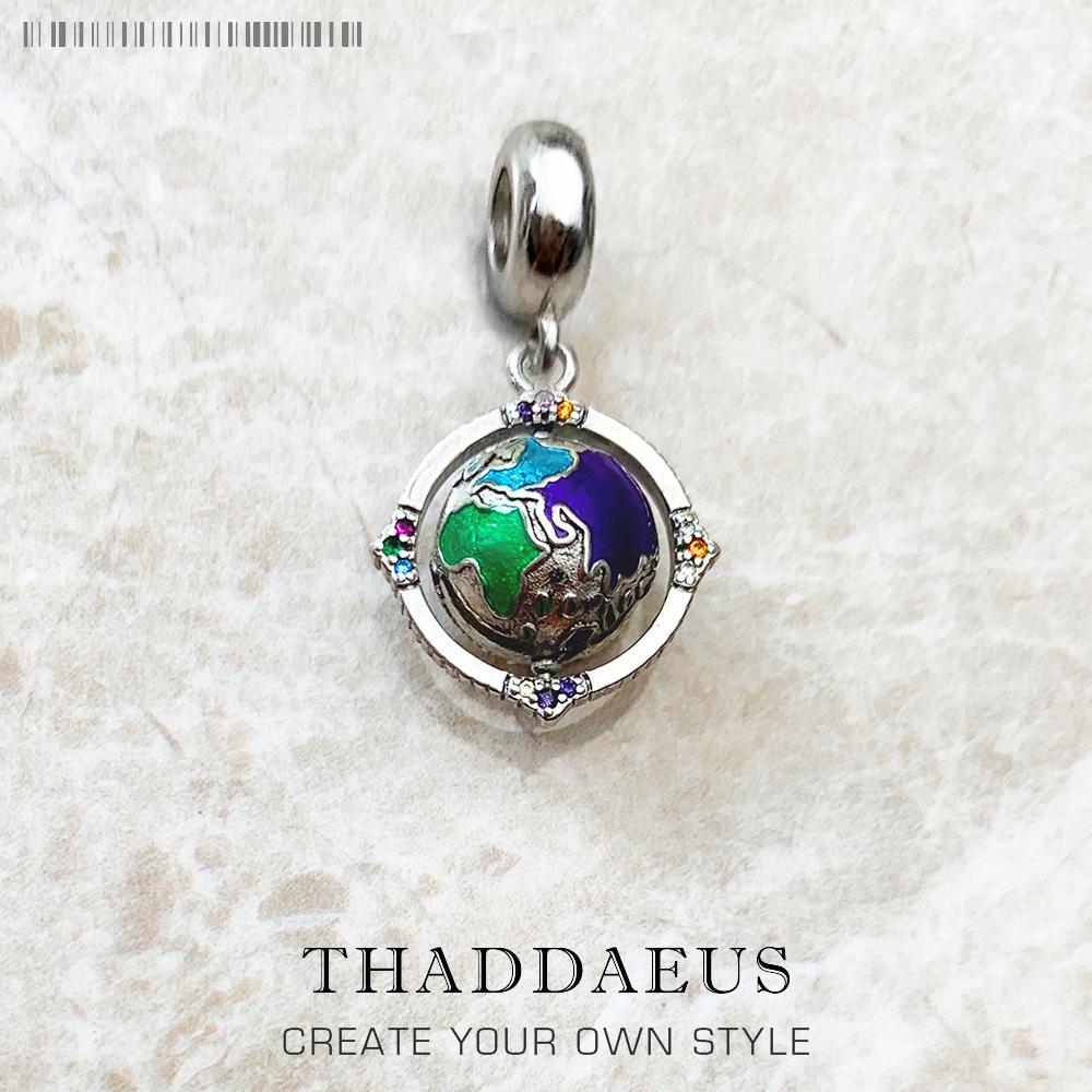 Vintage Rotating Globe Colourful Charm New Fine Women Men Jewelry 925 Silver Pendant
Vintage Rotating Globe Colourful Charm New Fine Women Men Jewelry 925 Silver Pendant
