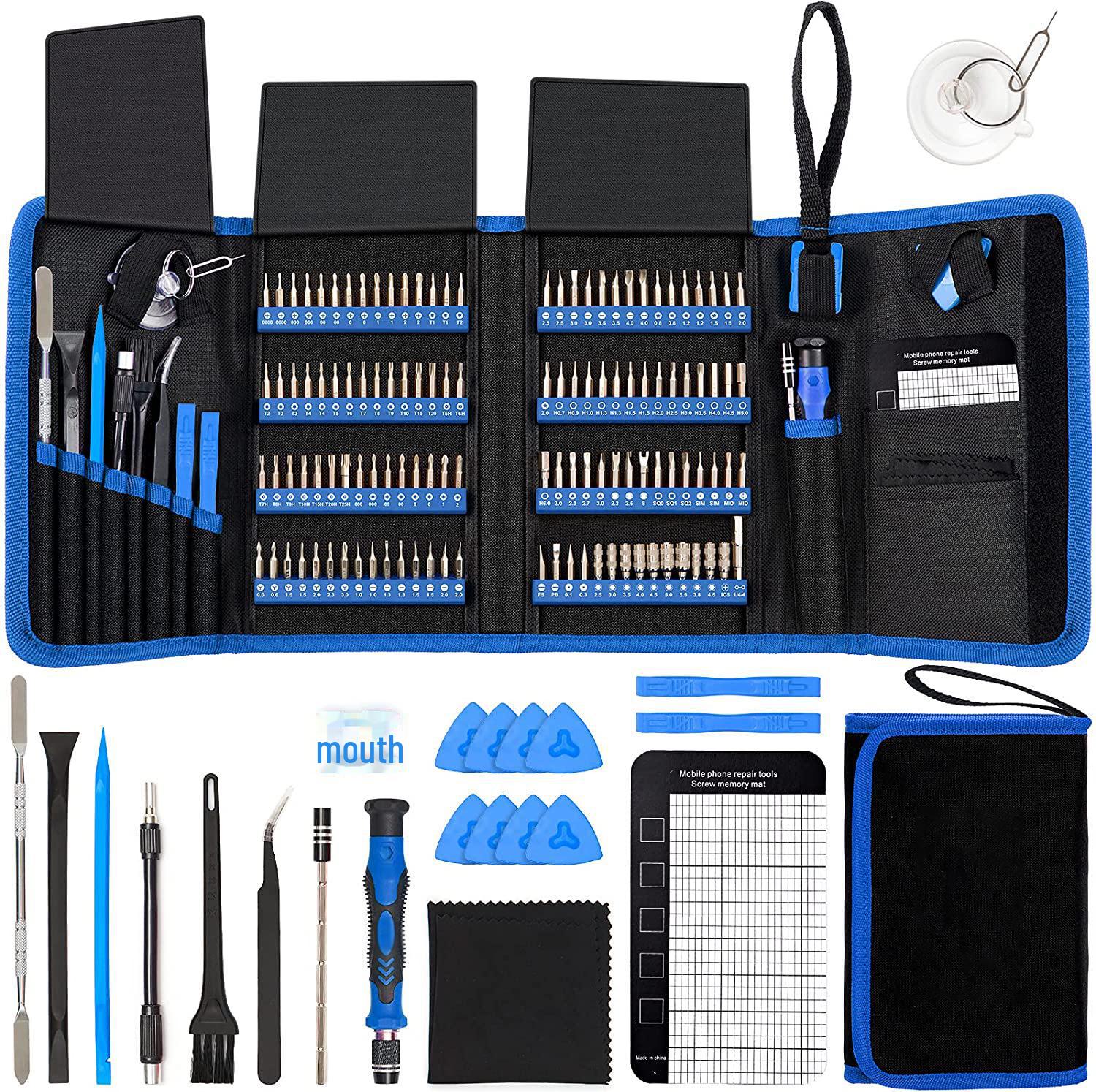 142-in-1 Multi-Function Screwdriver Set: Cross, Plum, Triangle, U-Type & Y-Type Heads 142 in 1 Multi-Function Screwdriver Set
142-in-1 Multi-Function Screwdriver Set: Cross, Plum, Triangle, U-Type & Y-Type Heads 142 in 1 Multi-Function Screwdriver Set