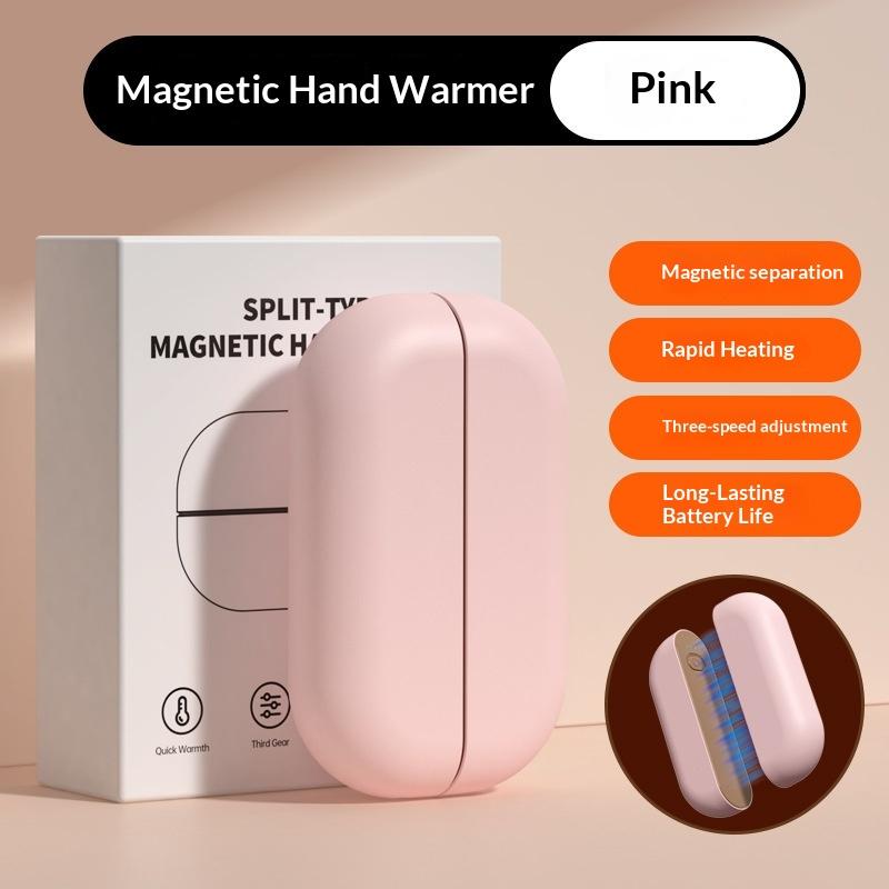 2-In-1 Magnetic Rechargeable Hand Warmers Electric Portable Handwarmers Long Lasting Safe Heating Warmer Pocket Heater рожевий
2-In-1 Magnetic Rechargeable Hand Warmers Electric Portable Handwarmers Long Lasting Safe Heating Warmer Pocket Heater рожевий