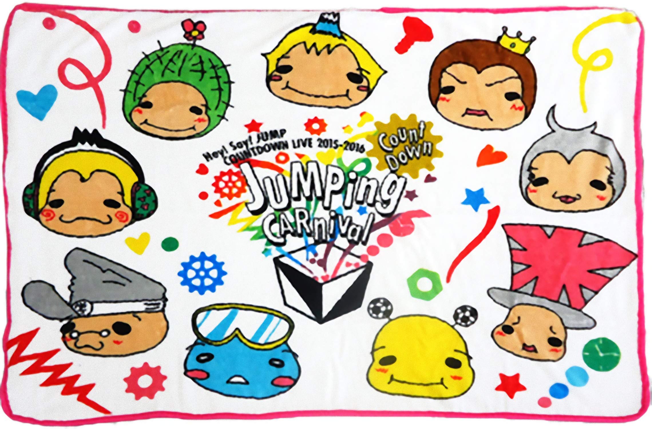 JUMP COUNTDOWN LIVE JUMPing CARNIVAL Count Down Официальные товары Одеяло Johnny&Associates. Привет! Сказать! 2015-2016
JUMP COUNTDOWN LIVE JUMPing CARNIVAL Count Down Официальные товары Одеяло Johnny&Associates. Привет! Сказать! 2015-2016