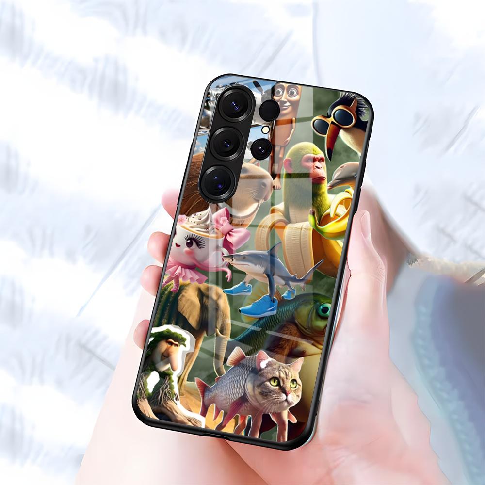 Animals Italian Brainrot Phone Case For Samsung S26 S25 S24 FE S23 S22 S21 Plus S20 Ultra Note20Ultra Black Glass Cover Galaxy S25 Edge
Animals Italian Brainrot Phone Case For Samsung S26 S25 S24 FE S23 S22 S21 Plus S20 Ultra Note20Ultra Black Glass Cover Galaxy S25 Edge