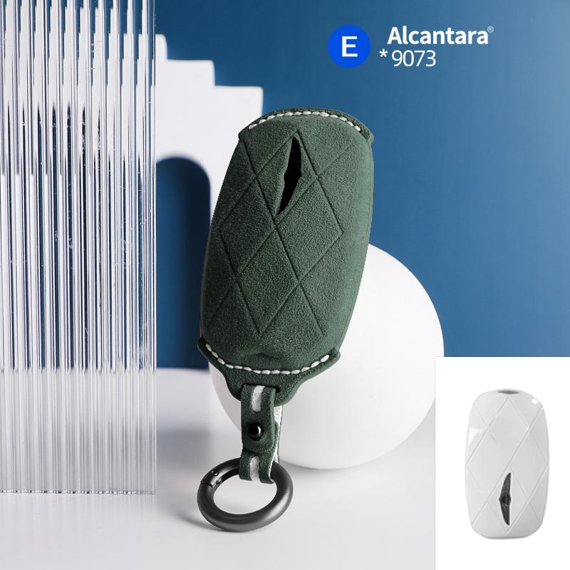 Car Key Case Cover Holder Key buckle alcantara Suede For For genesis gv60 gv90 g90 keychain accessories
Car Key Case Cover Holder Key buckle alcantara Suede For For genesis gv60 gv90 g90 keychain accessories