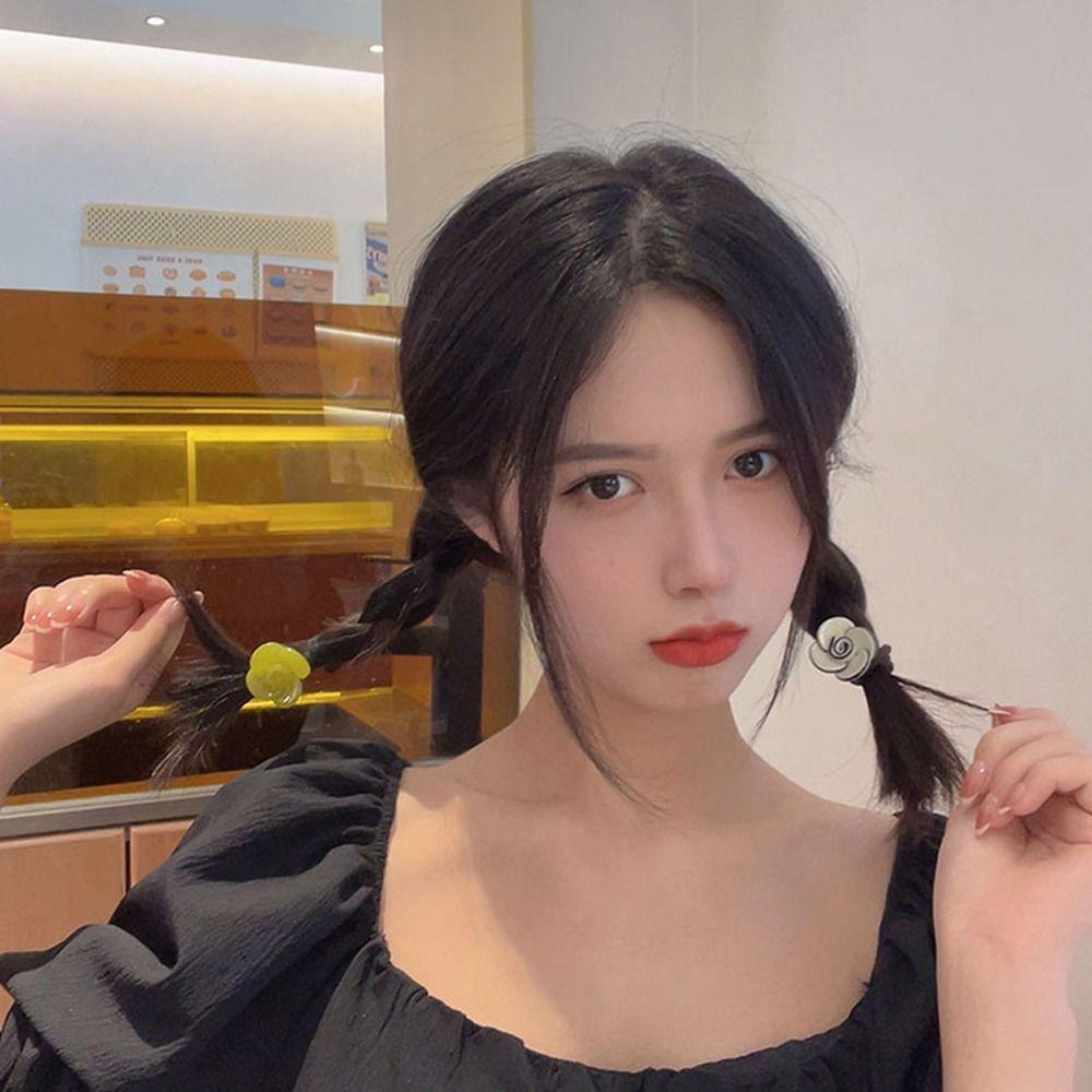 Rope Ponytail Holders Women Hair Bands Sweet Hair Ties Hair Rubber Bands Acetate Flower Scrunchies
Rope Ponytail Holders Women Hair Bands Sweet Hair Ties Hair Rubber Bands Acetate Flower Scrunchies