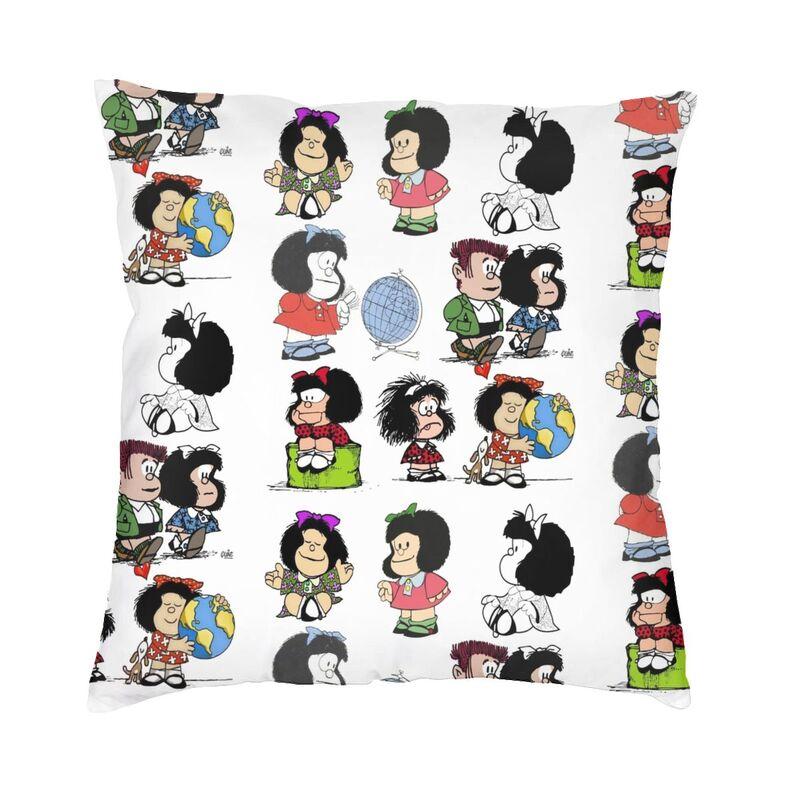 Kawaii Mafalda Cushion Cover Sofa Decoration Quino Argentina Cartoon Square Throw Pillow Cover 45x45cm 30x30cm 12x12in
Kawaii Mafalda Cushion Cover Sofa Decoration Quino Argentina Cartoon Square Throw Pillow Cover 45x45cm 30x30cm 12x12in