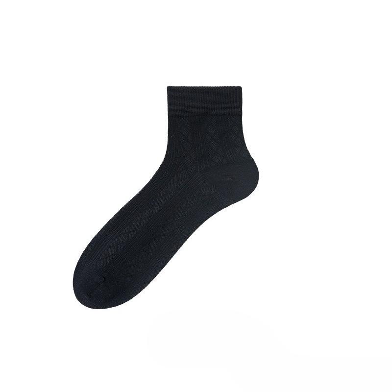 Silk Stockings for Men - Short Socks for Summer, Lightweight, Mesh Design for Ventilation, Sweat-proof and Odor-resistant, Mid-calf Length. 1 pair чёрный
Silk Stockings for Men - Short Socks for Summer, Lightweight, Mesh Design for Ventilation, Sweat-proof and Odor-resistant, Mid-calf Length. 1 pair чёрный
