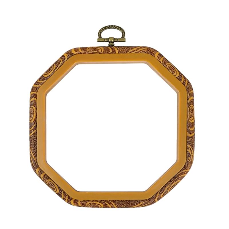 Imitated Wood Embroidery Hoop Octagonal Embroidery Hoop Octagonal Hoop for Craft Embroidery Needleworks Stitching
Imitated Wood Embroidery Hoop Octagonal Embroidery Hoop Octagonal Hoop for Craft Embroidery Needleworks Stitching
