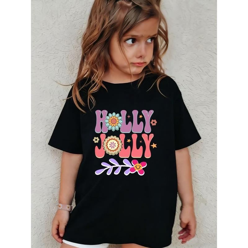 European sizes Children HOLLY JOLLY Vintage Pattern T-Shirt - Colorful Floral Design, Pink Contour, Casual Short Sleeve T-Shirt for Girls - Ideal for 98cm чёрный
European sizes Children HOLLY JOLLY Vintage Pattern T-Shirt - Colorful Floral Design, Pink Contour, Casual Short Sleeve T-Shirt for Girls - Ideal for 98cm чёрный