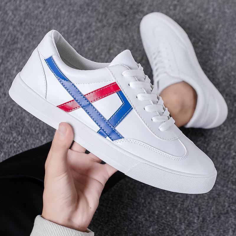 New versatile men s sports and leisure shoes Korean version of trend board shoes versatile student running shoes boys white shoes 39
New versatile men s sports and leisure shoes Korean version of trend board shoes versatile student running shoes boys white shoes 39