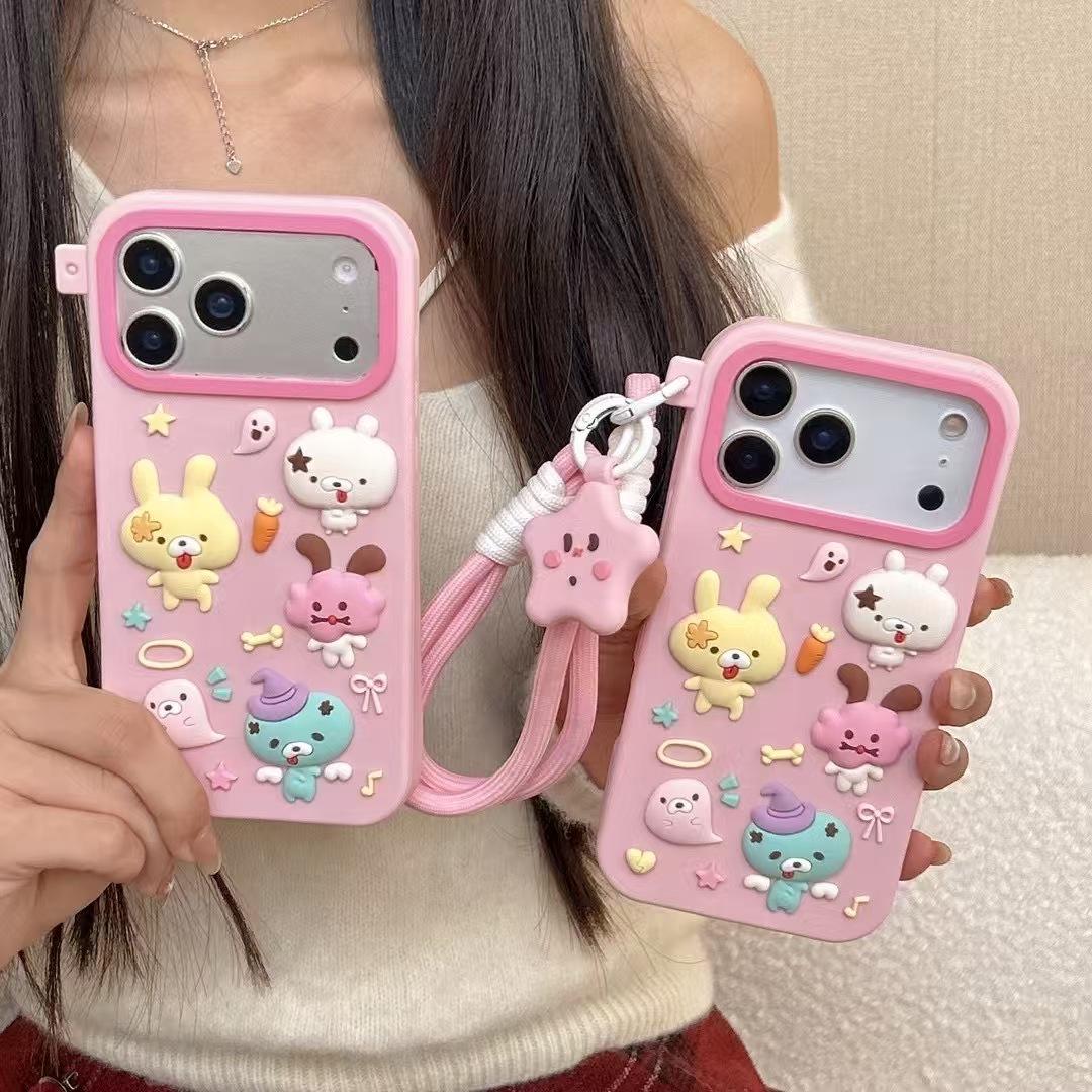 Cartoon Goofy Zombie Rabbit Anti-fall Phone Case for iPhone 14/15/16/17/Pro Max 15 PRO MAX
Cartoon Goofy Zombie Rabbit Anti-fall Phone Case for iPhone 14/15/16/17/Pro Max 15 PRO MAX
