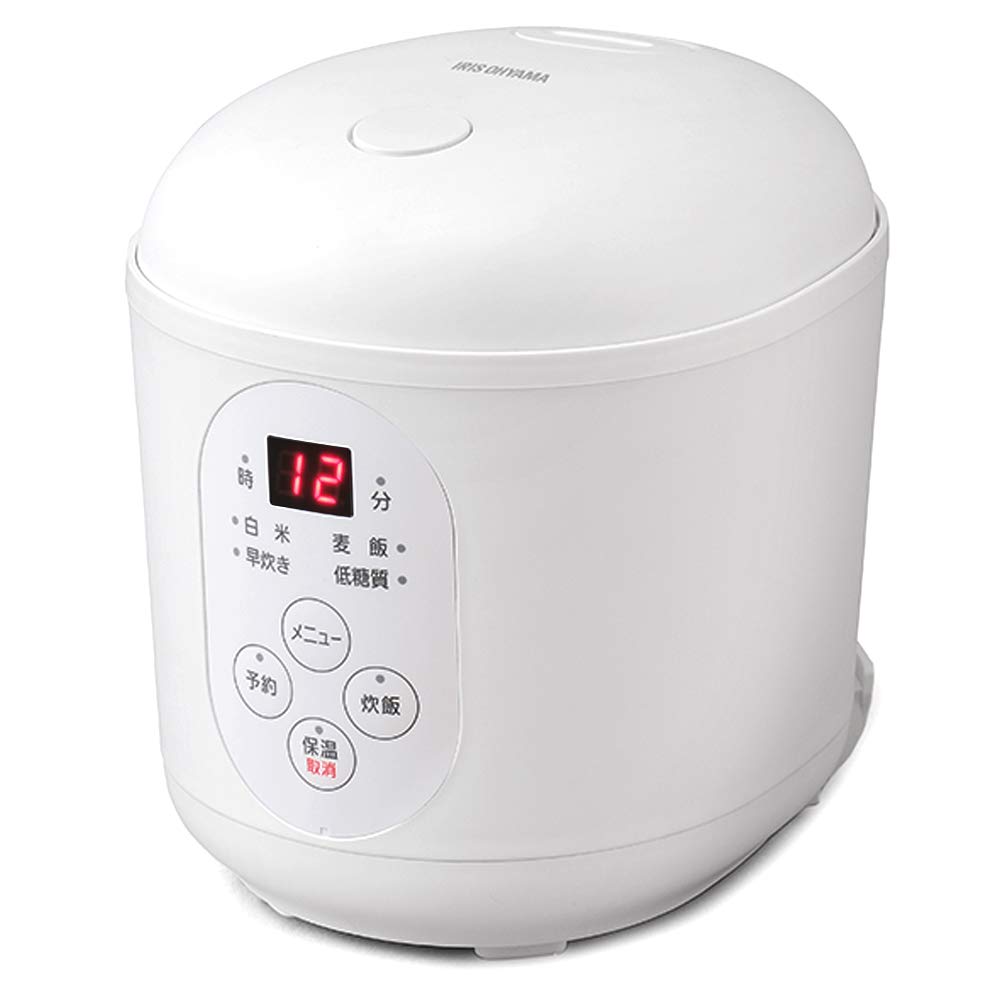 Iris Ohyama Rice Small For Living For 1 White Quick Barley Rice White Cooker, 0,5~1,5 склянки, окремо, особа, рис без миття, рис, приготування, RC-MF15-W
Iris Ohyama Rice Small For Living For 1 White Quick Barley Rice White Cooker, 0,5~1,5 склянки, окремо, особа, рис без миття, рис, приготування, RC-MF15-W