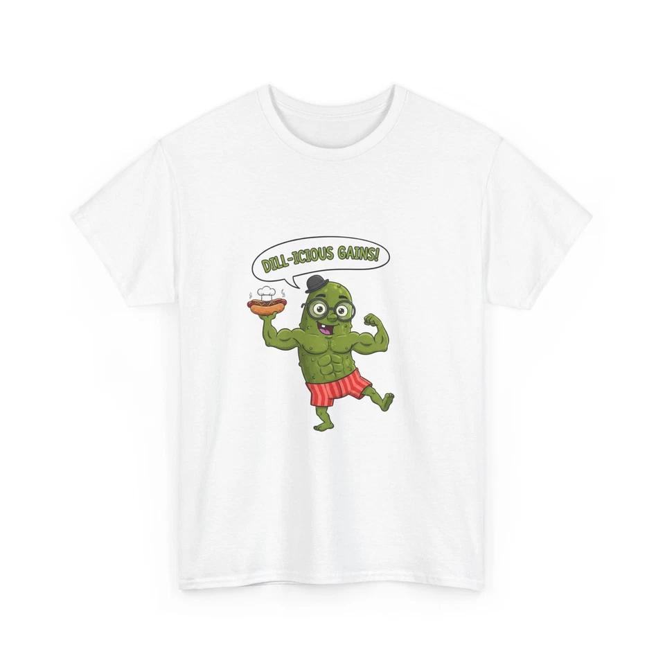 Muscled Pickle Character Tee | Funny Food Illustration, Funny T-Shirt, Gift Tee 4XL
Muscled Pickle Character Tee | Funny Food Illustration, Funny T-Shirt, Gift Tee 4XL