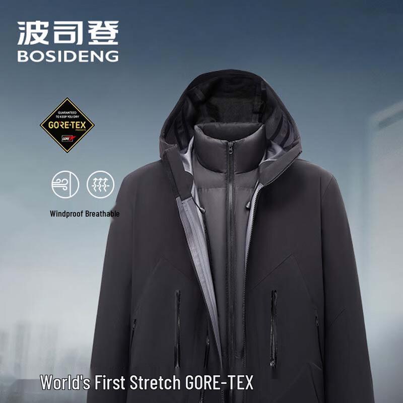 BOSIDENG Men s B250341121 Goose Down Windproof Storm Jacket XL (185/104A)
BOSIDENG Men s B250341121 Goose Down Windproof Storm Jacket XL (185/104A)