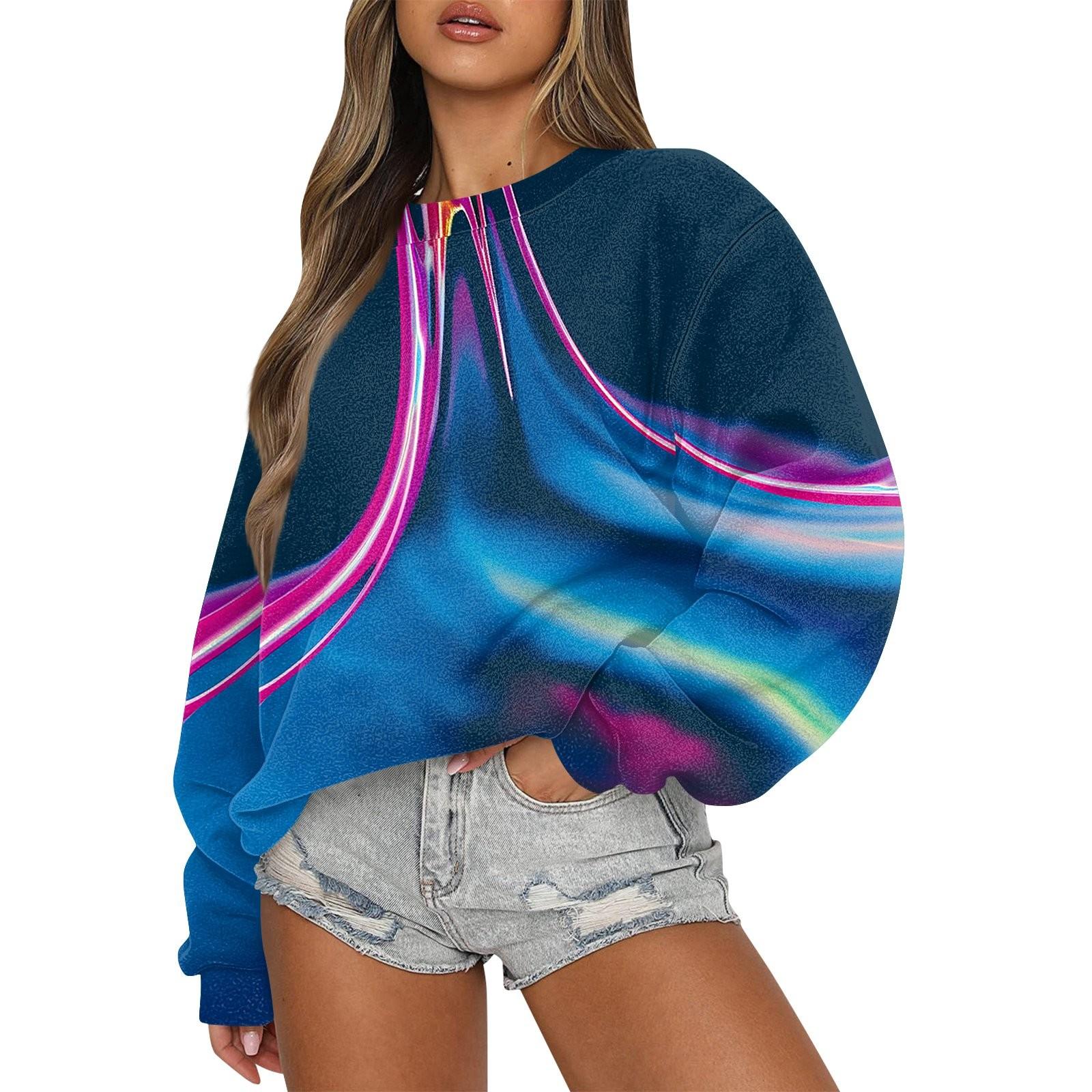 Женская повседневная мода ретро цветочный принт длинный рукав трикотажный спортивный топ свободного кроя XXXL
Женская повседневная мода ретро цветочный принт длинный рукав трикотажный спортивный топ свободного кроя XXXL