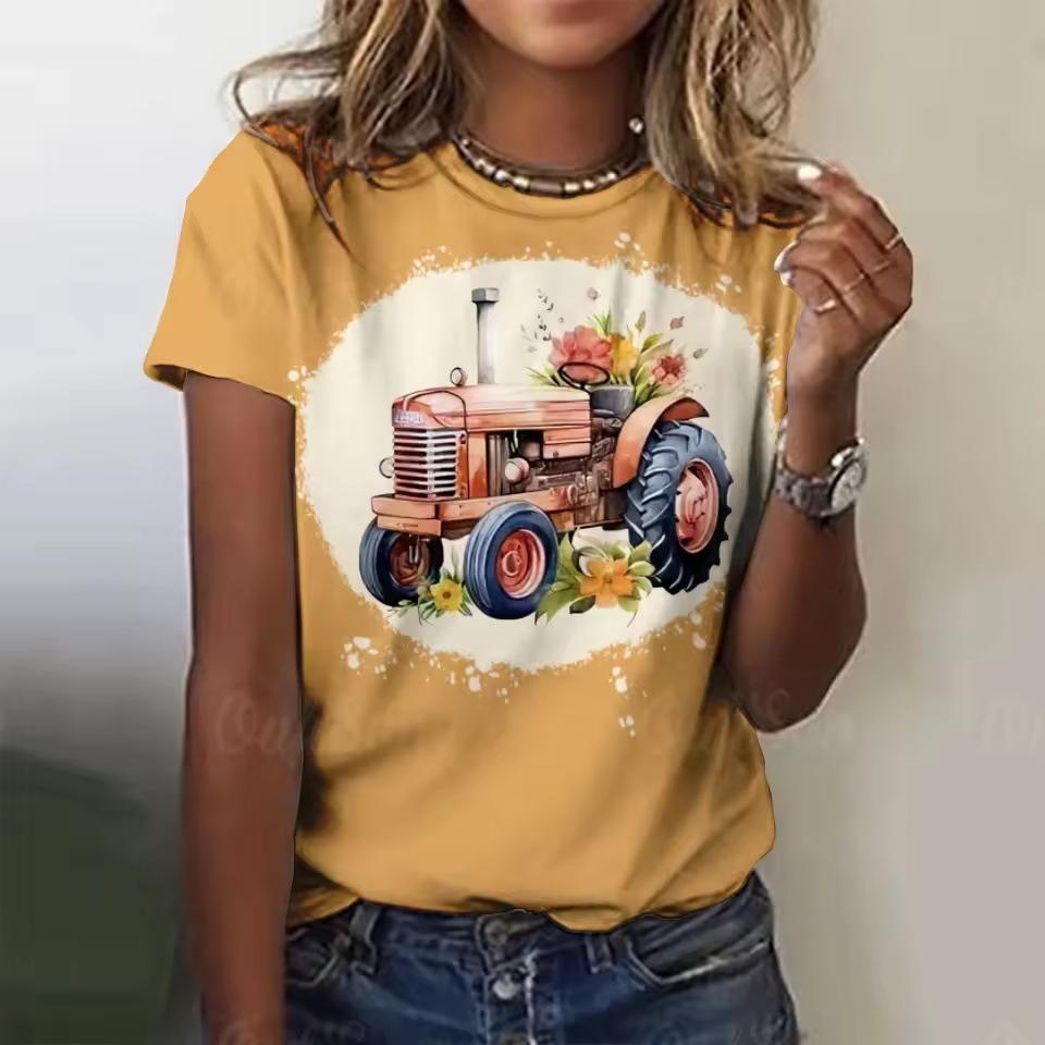 Summer Cartoon Car 3D Printed T-shirts Street Casual Fashion Short Sleeved Round Neck Women s T-shirts 6XL
Summer Cartoon Car 3D Printed T-shirts Street Casual Fashion Short Sleeved Round Neck Women s T-shirts 6XL