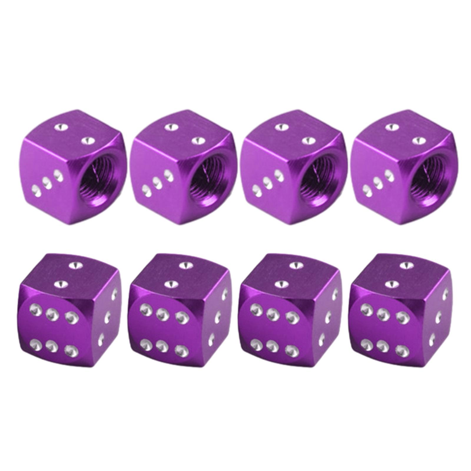 Dices Style Aluminum Tire Valves Stem Caps for Auto Car Motorcycle Wheel Valves Stem Tire Caps Trim Pack of 8 лавандовий
Dices Style Aluminum Tire Valves Stem Caps for Auto Car Motorcycle Wheel Valves Stem Tire Caps Trim Pack of 8 лавандовий