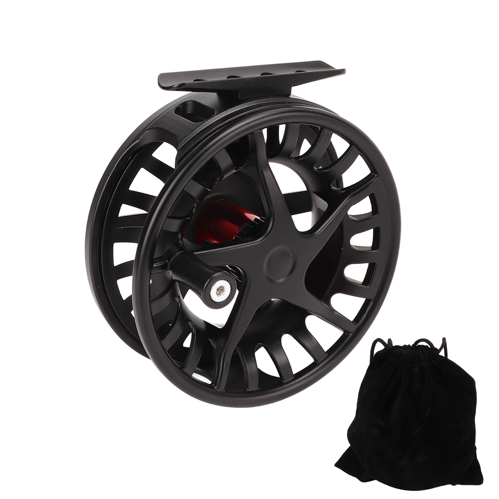 Fly Fishing Reel with Release Black Aluminium Alloy Large Line Capacity Fly Reel Left Right Hand
Fly Fishing Reel with Release Black Aluminium Alloy Large Line Capacity Fly Reel Left Right Hand