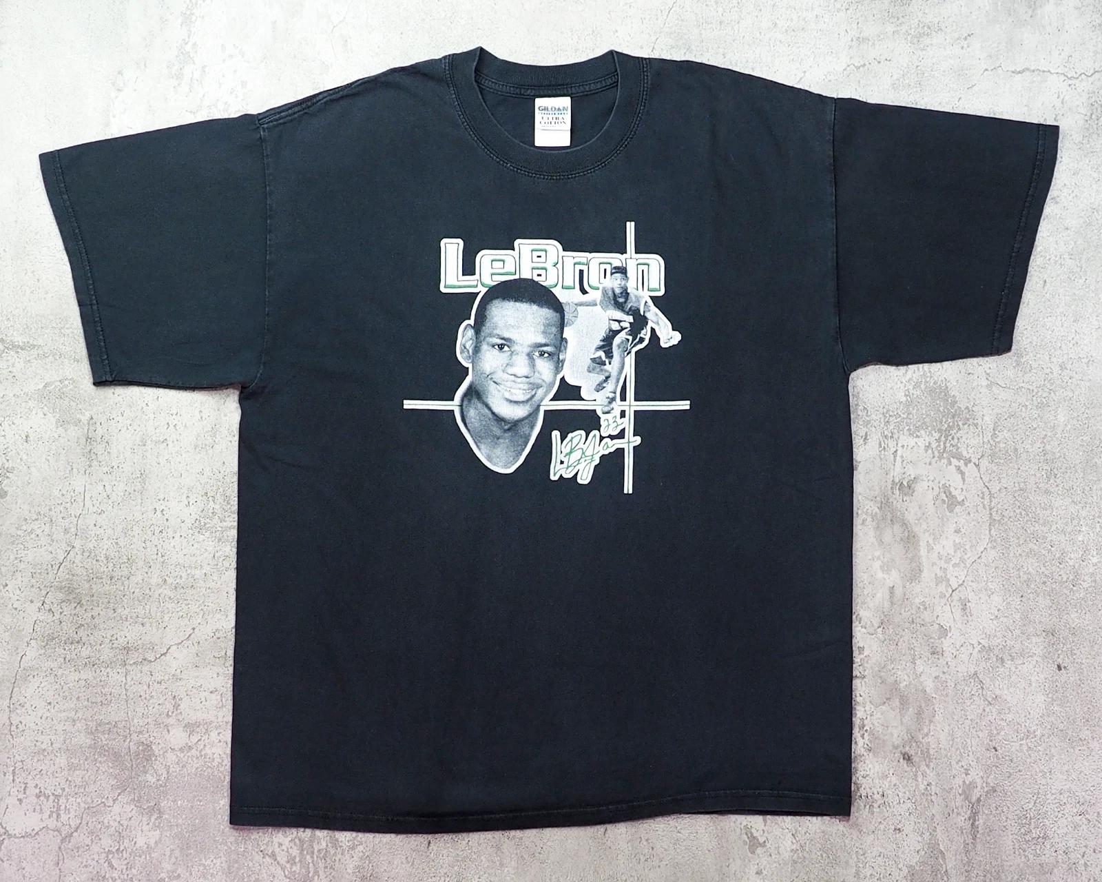 Vintage 2000s LeBron James Rookie Shirt Size XL S
Vintage 2000s LeBron James Rookie Shirt Size XL S