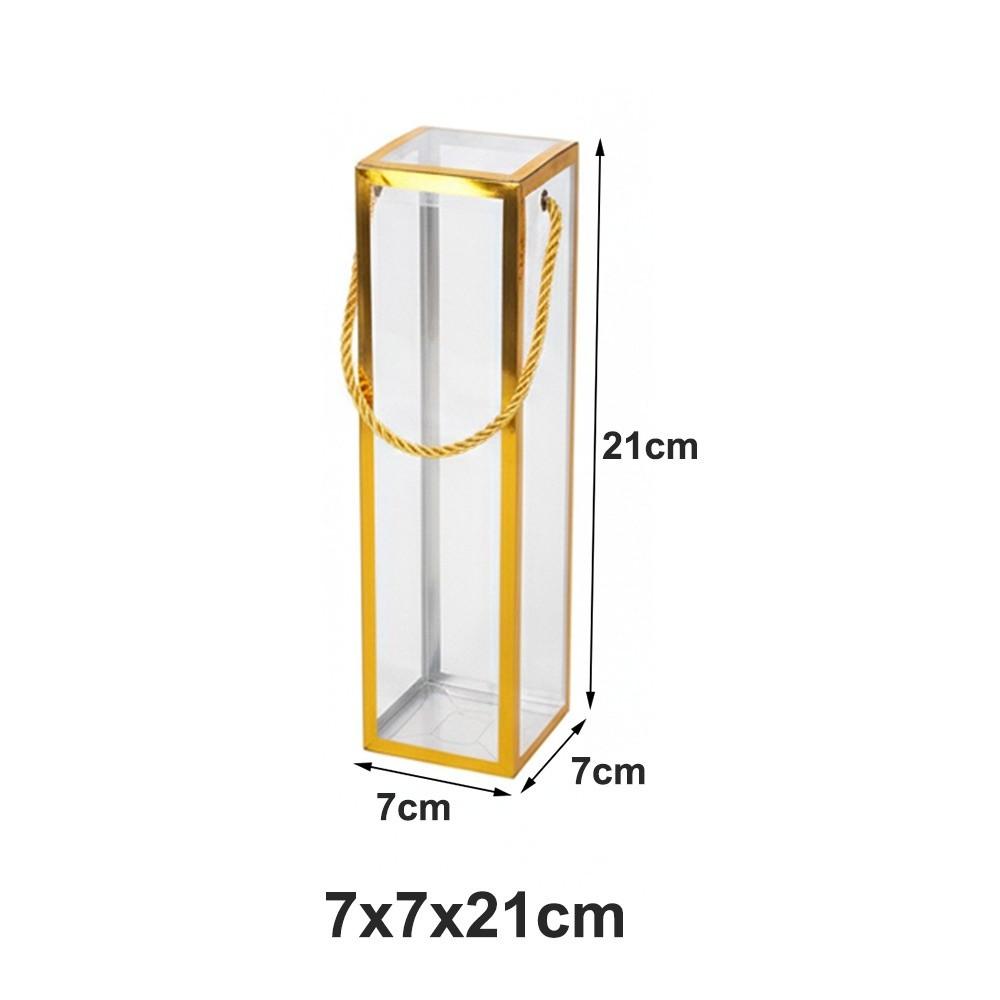 Fashion Clear PVC Gift Bags Plastic Waterproof Packaging Bags Simple Style Transparent Gift Bags Birthday
Fashion Clear PVC Gift Bags Plastic Waterproof Packaging Bags Simple Style Transparent Gift Bags Birthday