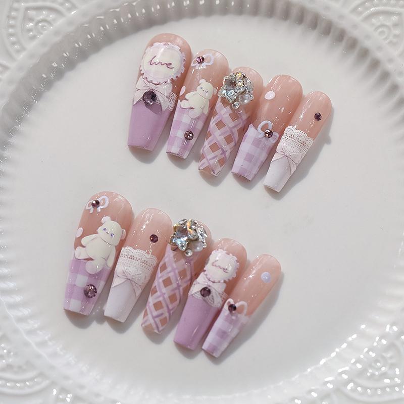 1 Sheet Cute Bear Relief Nail Art Stickers Nail Decals For Manicure Design Diy Happy Accessories 1 sheet
1 Sheet Cute Bear Relief Nail Art Stickers Nail Decals For Manicure Design Diy Happy Accessories 1 sheet