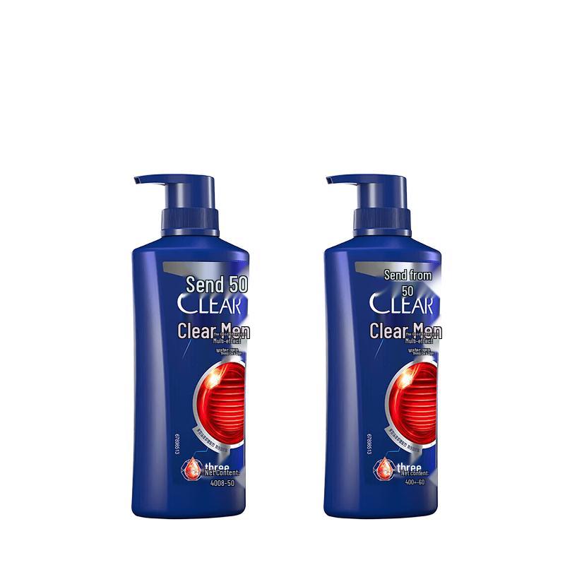 Clear Men Anti-Dandruff Multi-Effect Moisturizing Shampoo, 2-Pack (450g Each)
Clear Men Anti-Dandruff Multi-Effect Moisturizing Shampoo, 2-Pack (450g Each)