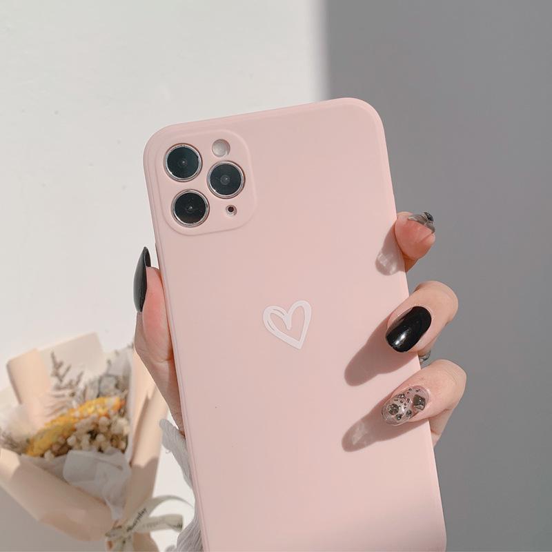 Cute Love Heart Soft Silicone Phone Case For iPhone 16 15 14 13 12 Mini 11 Pro Max X XR XS Max 8 7 Plus Matte Shockproof Cover iPhone 13 mini
Cute Love Heart Soft Silicone Phone Case For iPhone 16 15 14 13 12 Mini 11 Pro Max X XR XS Max 8 7 Plus Matte Shockproof Cover iPhone 13 mini