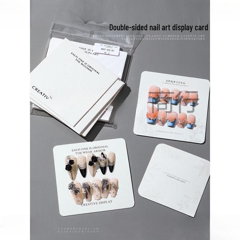 Wearable Nail Art Display & Organizer: Double-Sided Tips Storage Board with Ornaments Default
Wearable Nail Art Display & Organizer: Double-Sided Tips Storage Board with Ornaments Default