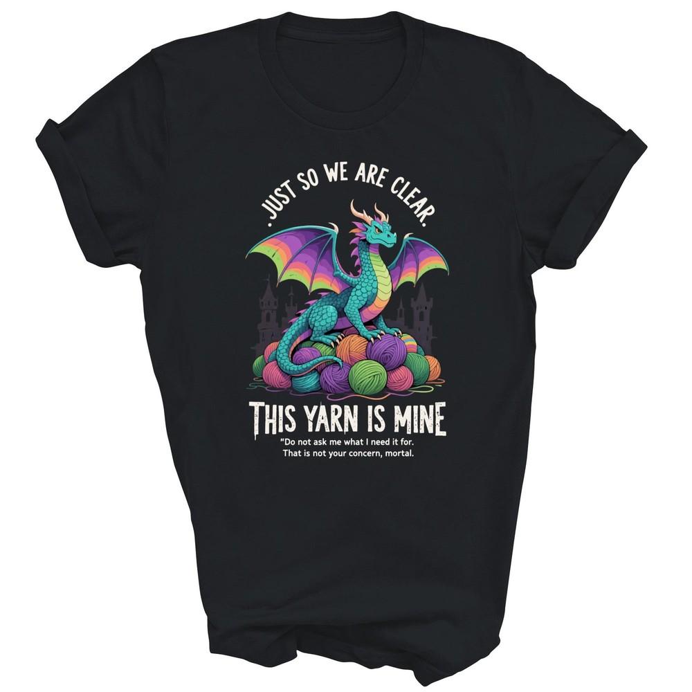 Funny Yarn Dragon Knitting Crochet Lover Unisex Shirt Gift 4XL
Funny Yarn Dragon Knitting Crochet Lover Unisex Shirt Gift 4XL