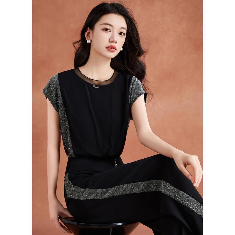 Women s Bright Silk Splicing Casual Two-Piece Set XL
Women s Bright Silk Splicing Casual Two-Piece Set XL