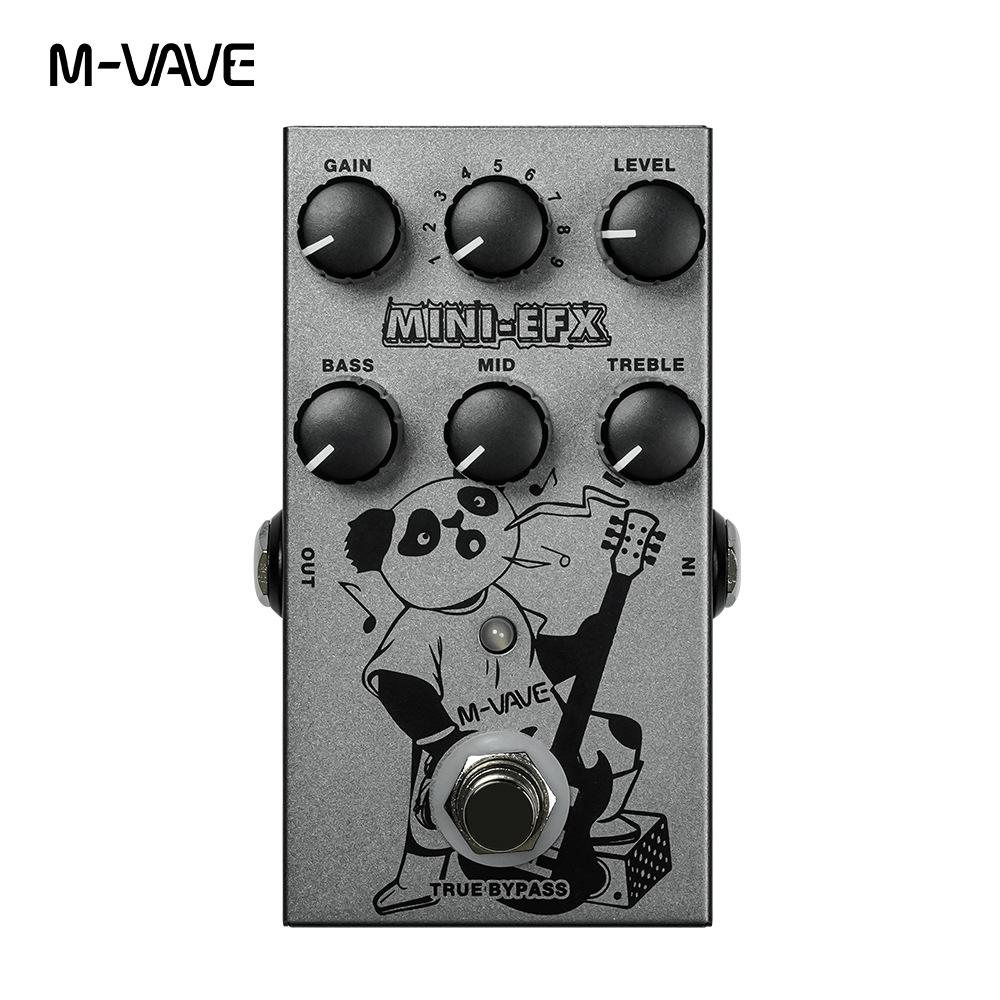 Mini EFX Guitar Pedal: 9 Tone Overdrive & Distortion 112L x 68W x 40Hmm
Mini EFX Guitar Pedal: 9 Tone Overdrive & Distortion 112L x 68W x 40Hmm